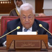 الرئيس أمام قمة المنامة: قررنا استكمال تنفيذ قرارات المجلس المركزي بخصوص العلاقة مع دولة الاحتلال