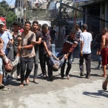 إصابة مواطنة بنيران الاحتلال جنوب قطاع غزة