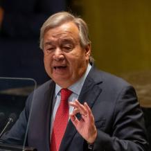 غوتيريش: قرارات الكنيست تهدف لعرقلة عمليات الأونروا 