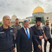 الأردن يدين اقتحام المتطرف بن غفير المسجد الأقصى