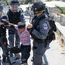 الاحتلال يعتقل طفلا وشقيقته ومواطنا في المغير شرق رام الله