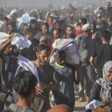 شبكة المنظمات الأهلية تستنكر مجازر الاحتلال بحق منتظري المساعدات في غزة 
