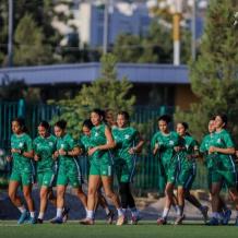 منتخب شابات فلسطين يصل طاجيكستان استعدادًا لتصفيات كأس آسيا