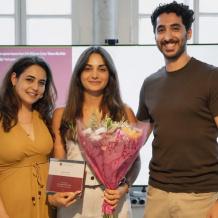 المعمارية رزان أبو دلو تفوز بجائزة " تكتورا " لعام 2025 عن مشروعها "مساحات الصمود" في مخيم عايدة