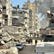  استشهاد طفلين بقصف الاحتلال محيط مستشفى كمال عدوان شمال غزة