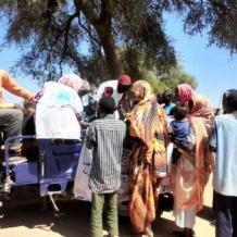 مئات النازحين يصلون إلى ولاية الدبة شمال السودان وسط ظروف إنسانية قاسية