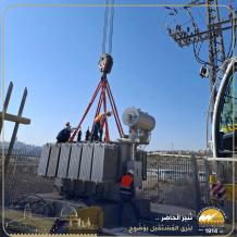 شركة كهرباء محافظة القدس تنفّذ مشروعاً حيوياً لزيادة قدرة الخط الكهربائي في بيت حنينا