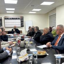 أمان يستعرض مسودة تقرير حول الشفافية في إدارة استثمارات أموال هيئة التقاعد الفلسطينية