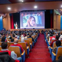 عرض خاص لفيلم "صوت هند رجب" في مسرح جمعية الهلال الأحمر الفلسطيني تزامنًا مع عرضه في العالم العربي