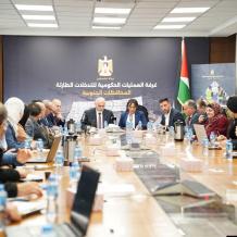 غرفة العمليات الحكومية تستعرض خطة وزارة الزراعة للتعافي وإعادة الإعمار في قطاع غزة