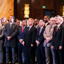 صور| السفير عواد يشارك في احتفال الذكرى الـ 65 لإقامة العلاقات الدبلوماسية بين الصين والصومال في بكين