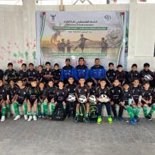 شاهد| افتتاح مركز "العنقاء" لتدريب كرة القدم للأطفال في غزة