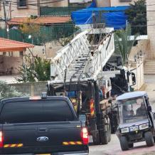 الاحتلال يستولي على معدات عمل لتشغيل بئر ارتوازية في قراوة بني حسان