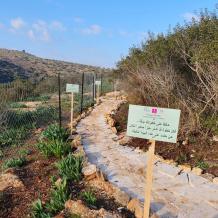 بنك فلسطين يقدم دعمه لإنشاء حديقة أم التوت البيئية في جنين بالشراكة مع مركز العمل التنموي "معاً" 