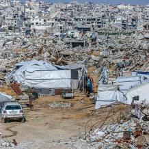 غزة: مصابان بقصف بوارج الاحتلال في رفح ونسف منازل شمال القطاع