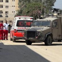 إصابة طفل برصاص الاحتلال في مخيم قلنديا