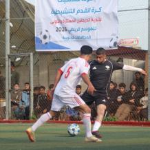 صور| افتتاح البطولة التنشيطية لخماسيات كرة القدم في قطاع غزة 