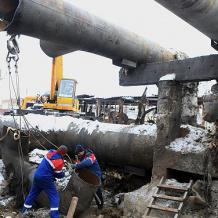 هجوم روسي واسع على شبكة الطاقة الأوكرانية