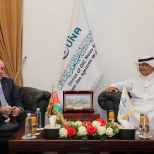 الهباش يزور اتحاد وكالات أنباء دول التعاون الإسلامي (يونا)
