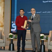 الأمين العام للمجلس الوطني للثقافة بدولة الكويت يكرّم بروفيسور معتصم عديلة