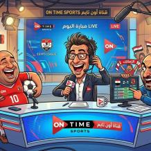 تردد قناة ON Sport Plus الجديد أون سبورت بلس 2026 مشاهدة الدوري المصري بث مباشر HD
