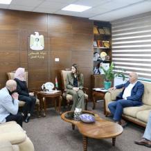 د. ولاء بطاط تبحث مع وزيرة العمل سبل الشراكة في منتدى فلسطين الاقتصادي