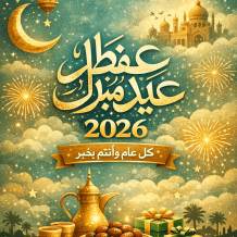تهنئة عيد الفطر لأبي 2026