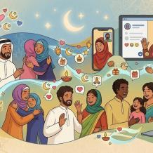 أجمل تهنئة عيد الفطر 2026 مكتوبة.. 100 رسالة عيد مبارك قصيرة للواتساب