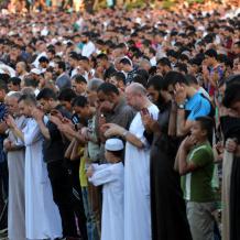 وقت صلاة عيد الفطر في فلسطين 2026