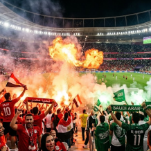 ترددات القنوات الناقلة لمباراة مصر والسعودية بث مباشر مجانا الودية الآن | تردد أون سبورت الجديد نايل سات