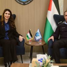 اللواء السقا والوزيرة العطاري يبحثان سبل تعزيز العلاقة والتعاون بين الشرطة ووزارة العمل