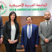 الجامعة العربية الأمريكية تبحث سبل التعاون المشترك مع سفير دولة فلسطين لدى العراق