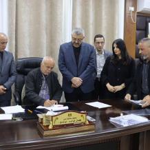 توقيع اتفاقيات زراعية في جنين لدعم 6 مزارعين وتعزيز الاستثمار المستدام