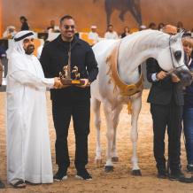 الخيول الفلسطينية تحقق إنجازا رياضيا في بطولة دبي الدولية للجواد العربي 2026