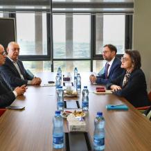 لجنة الانتخابات تستقبل رئيسة مكتب التمثيل الألماني في رام الله