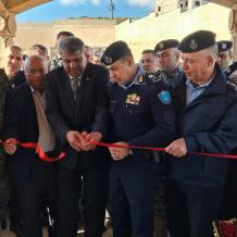 اللواء السقا يفتتح مبنى مديرية الشرطة الجديد في محافظة طوباس
