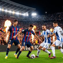 مشاهدة مباراة برشلونة واسبانيول بث مباشر الآن يلا شوت