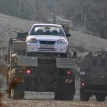 الاحتلال يستولي على مركبات خلال اقتحام قرية اللبن الشرقية