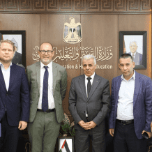 برهم يبحث مع ممثل اليونيسف مستجدات التعليم في ظل الظروف الراهنة