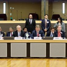 مصطفى في كلمته أمام اجتماع المانحين: الاستقرار الاقتصادي أولوية ويتطلب دعما ماليا عاجلا ومستداما