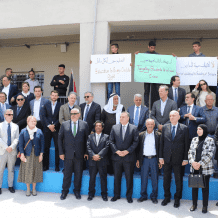 دبلوماسيون يشاركون في جولة دعم لطلبة مدرسة ذكور المغير في ظل اعتداءات الاحتلال