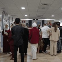 الكلية العصرية تنظم معرضا فنيا بعنون "بصمة عصرية الثاني"