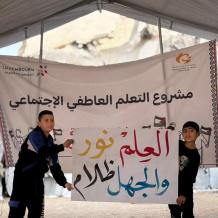 مركز إبداع المعلم يواصل تدخلاته لتعزيز التعافي النفسي للأطفال في غزة