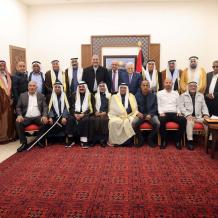 الرئيس عباس يستقبل وفد مشايخ ووجهاء بئر السبع