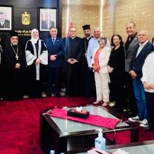غنام: فلسطين ستبقى أرض التآخي والمحبة بين المسلمين والمسيحيين