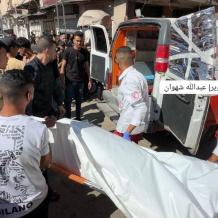 3 شهداء بعد قصف الاحتلال تجمعا لمواطنين شرق مدينة غزة