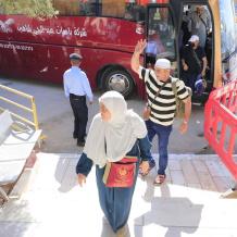 صور | انتهاء موسم الحج واكتمال وصول كافة حجاج دولة فلسطين إلى أرض الوطن