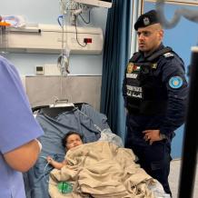 الشرطة تنقذ حياة طفلة تعرضت للغرق داخل بركة سباحة في أريحا