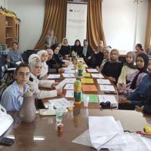 ورشة عمل في دير شرف حول دور النساء في تعزيز المشاركة المجتمعية والقيادة