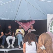 اتحاد الجالية الفلسطينية في السويد يشارك في أسبوع السياسة بألميدالين